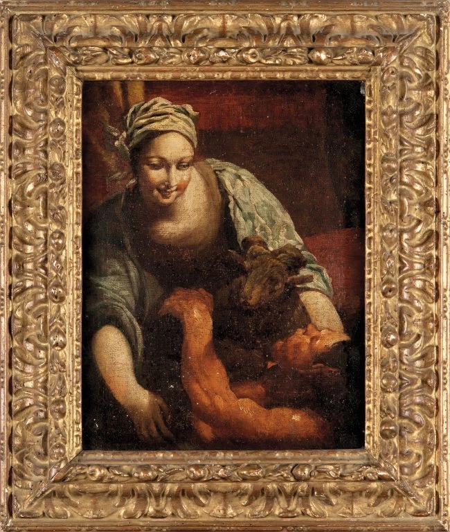 Figura femminile e pastore